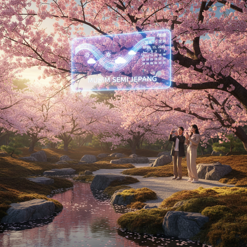 Prakiraan Mekar Sakura Jepang 2026: Merencanakan Liburan Impian dengan Sentuhan AI